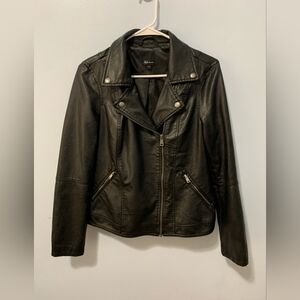 Reitmans black faux jacket